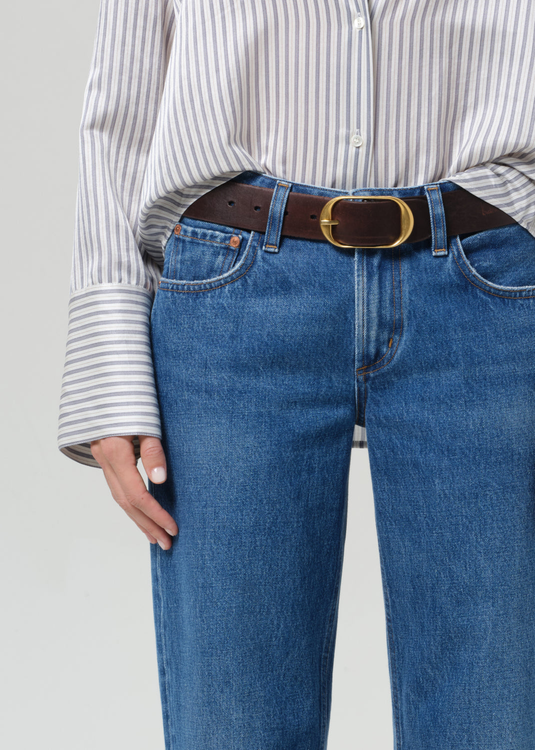 Faye Vintage Straight in Azure Blue – Citizens of Humanity