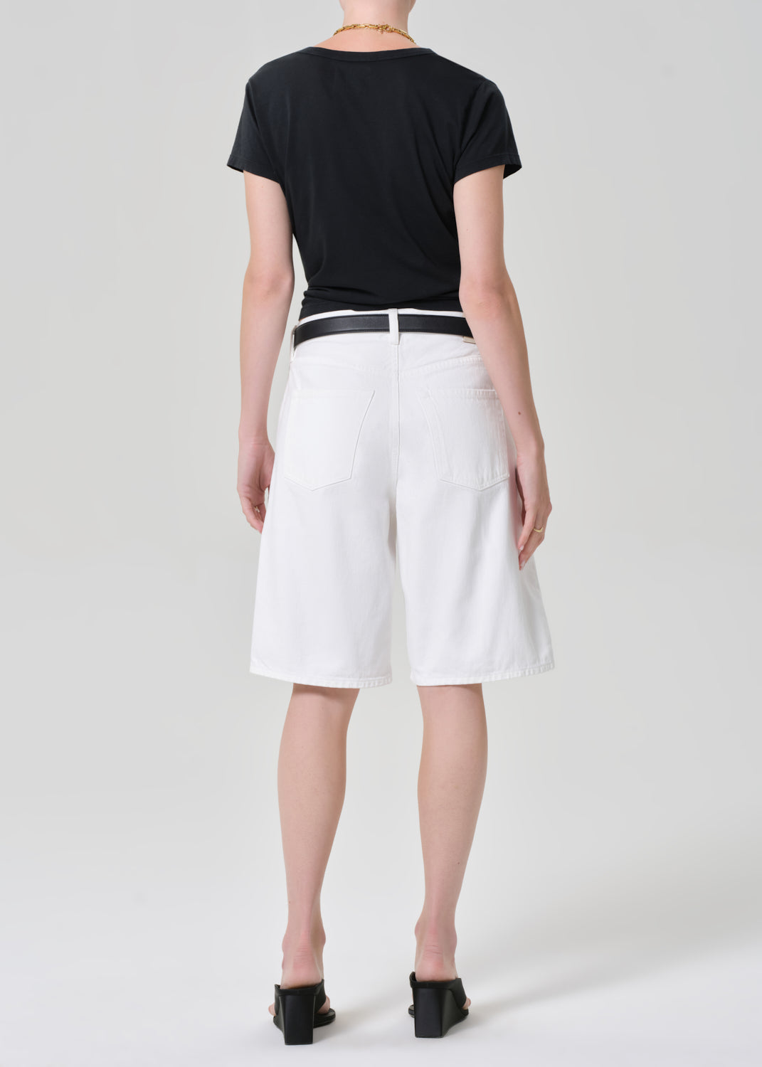 Court Short in Soft White – Citizens of Humanity