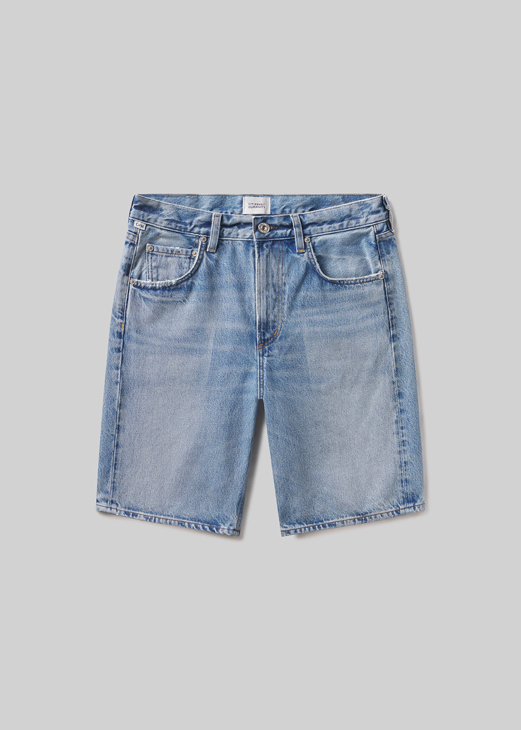 Court Denim Short in Cupid flat