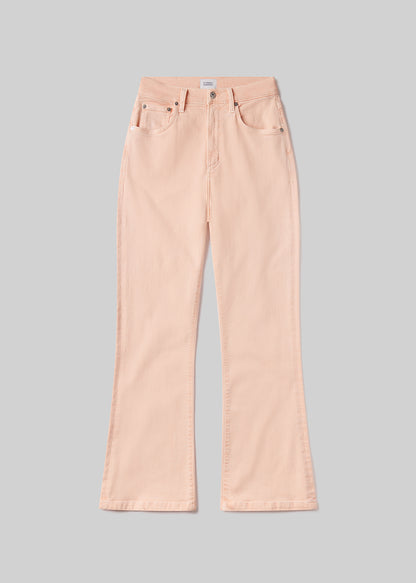 Goldie Kick Flare in Melon Creme flat
