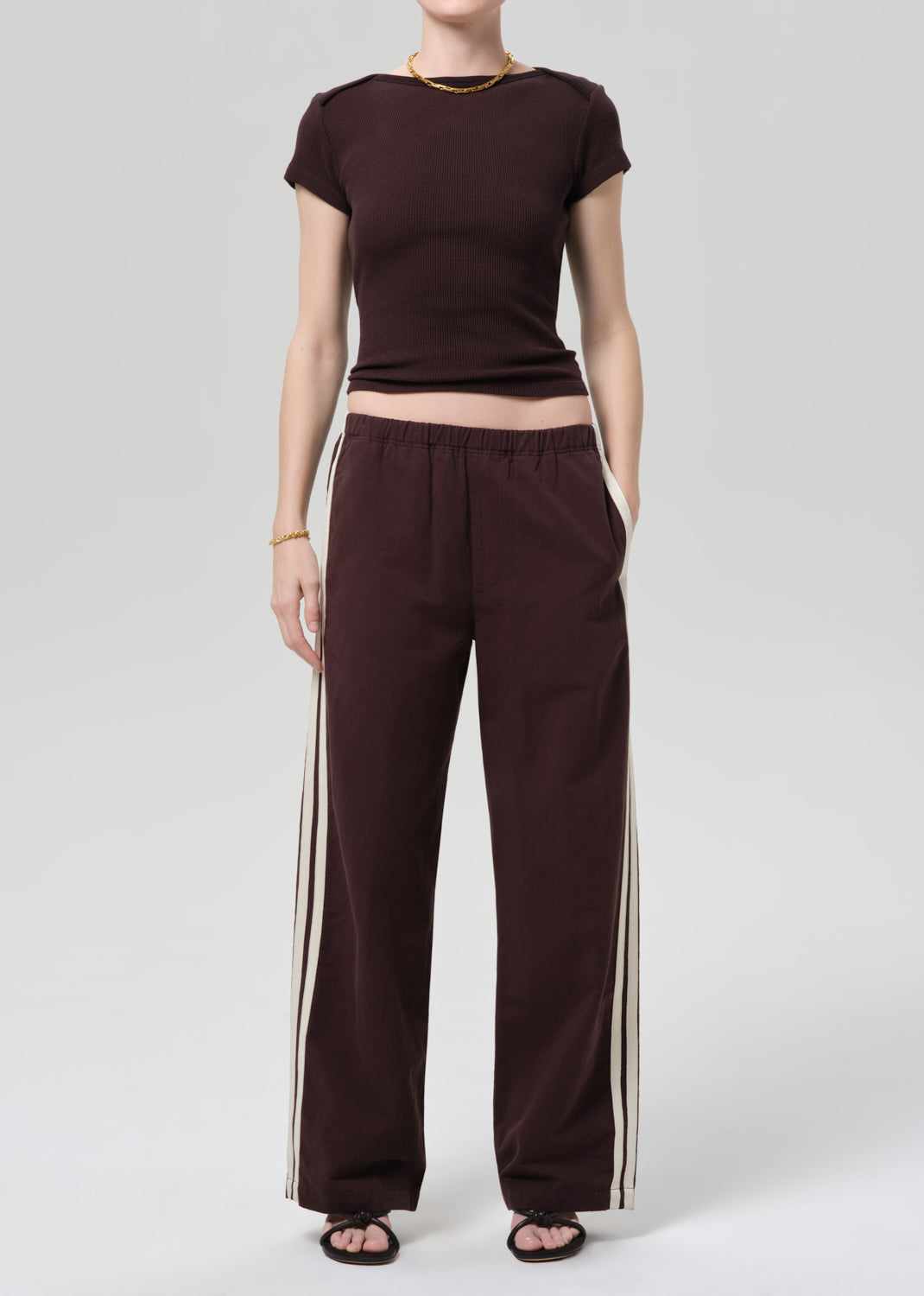 Aurora Track Pant
In Chocolate from Citizens of Humanity - $278