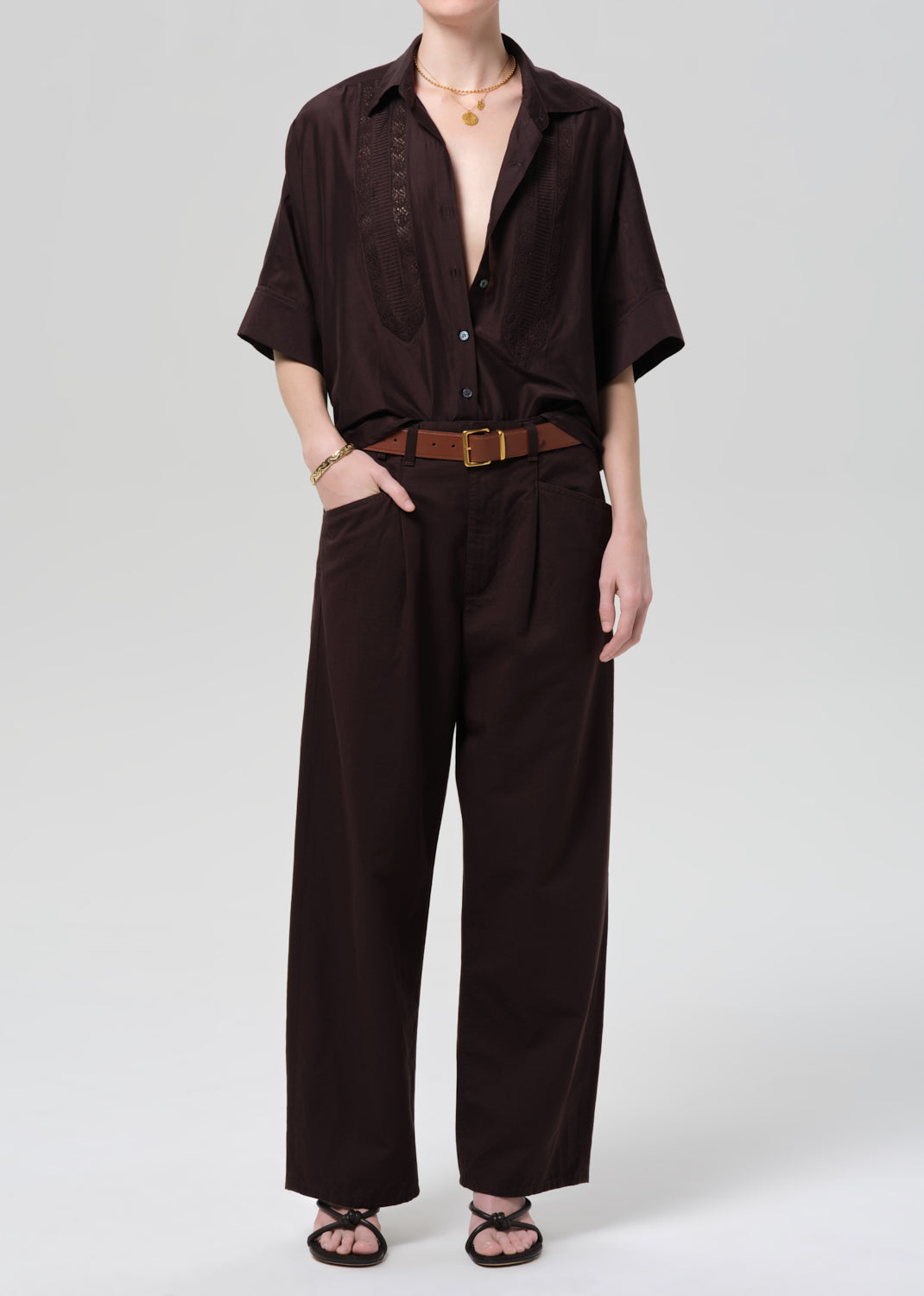 Velha Trouser Chocolate