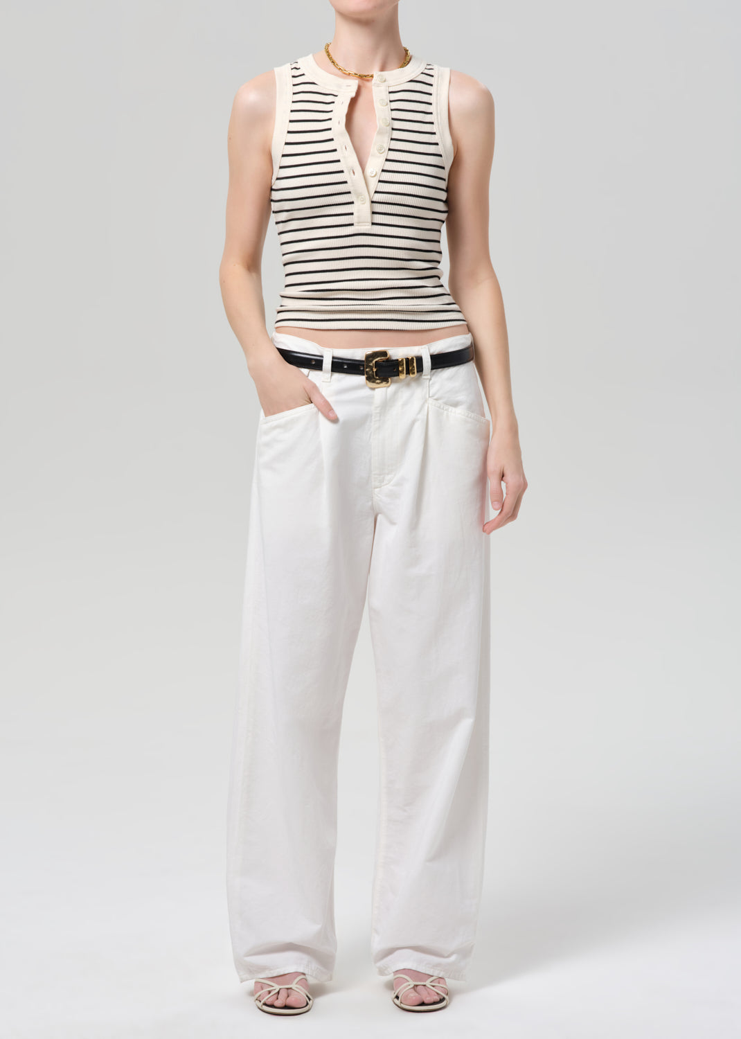 Velha Trouser
In Soft White from Citizens of Humanity - $278