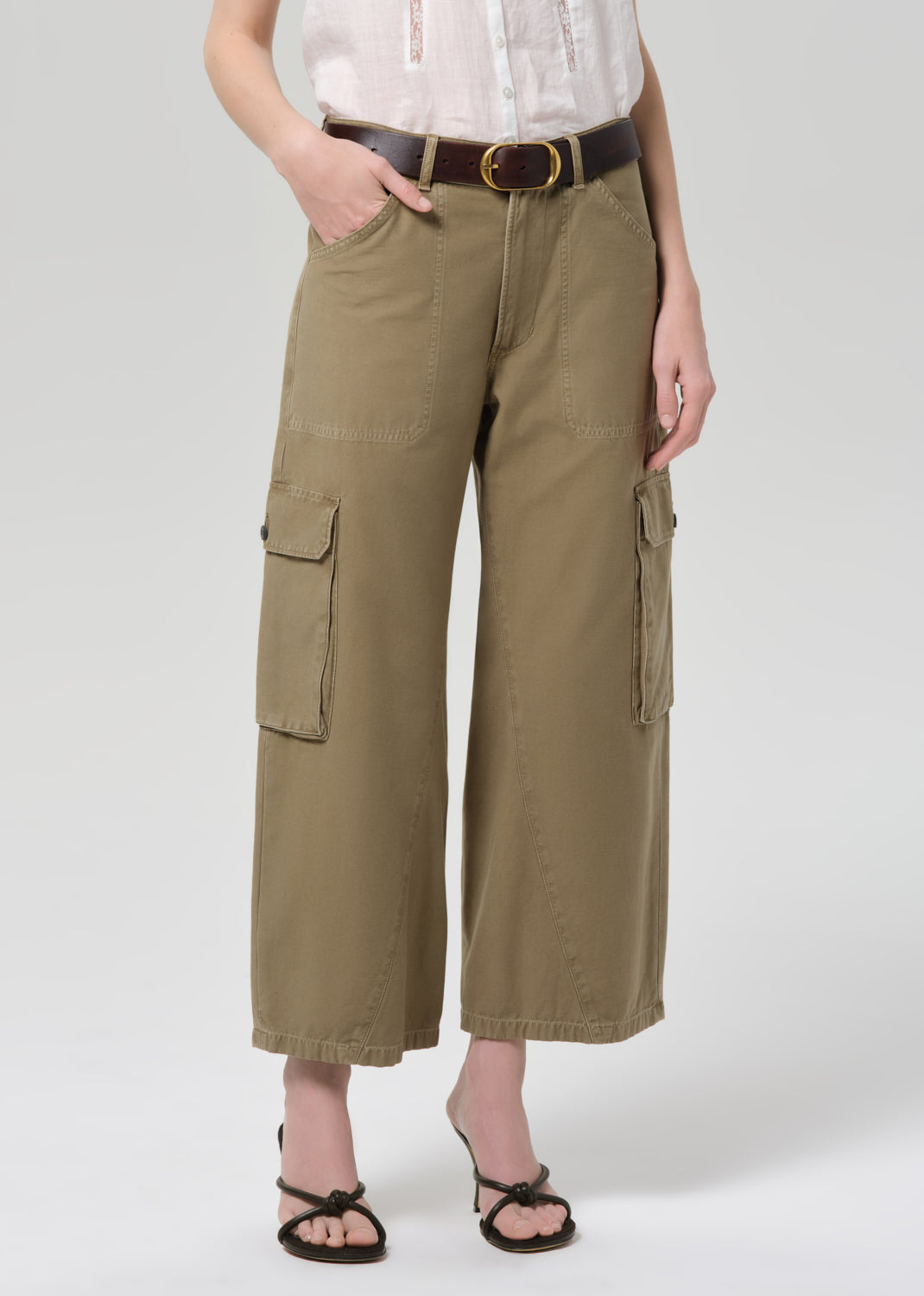 Thassos Twisted Seam Utility Pant in Bezal – Citizens of Humanity