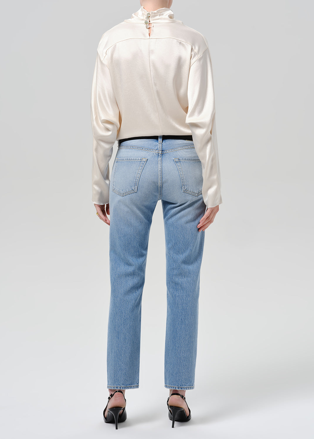 Savannah Cigarette Jean in Sunlit