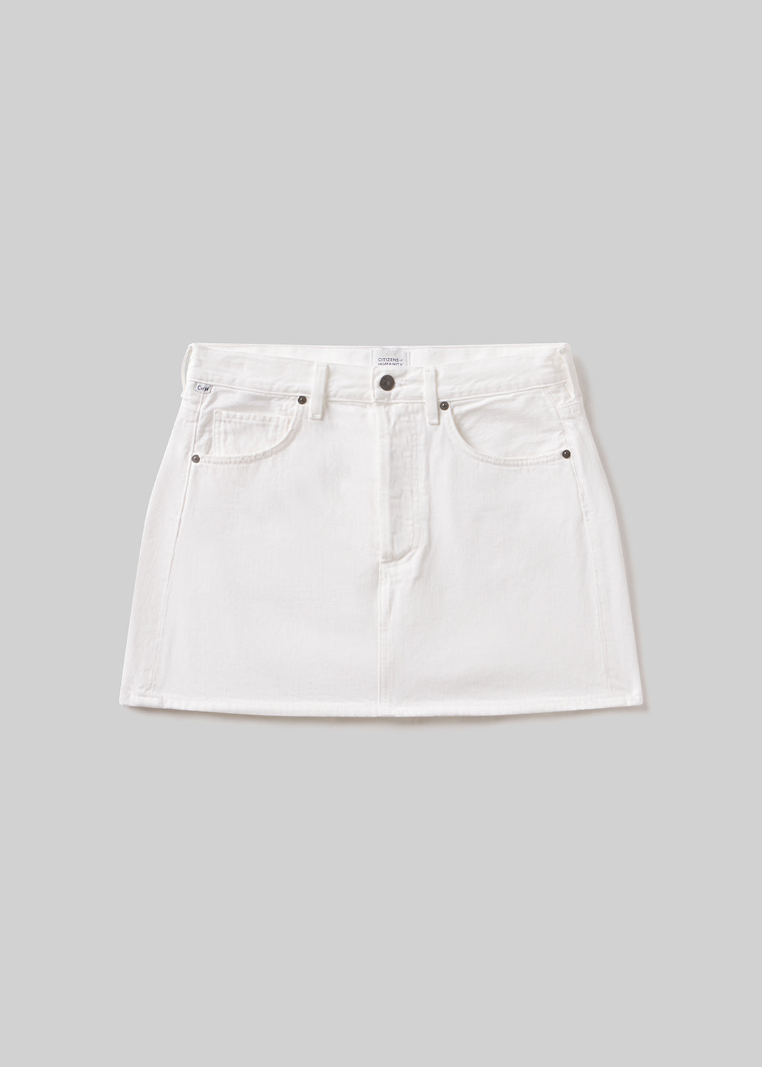 Ramona Mini Skirt in Soft White – Citizens of Humanity