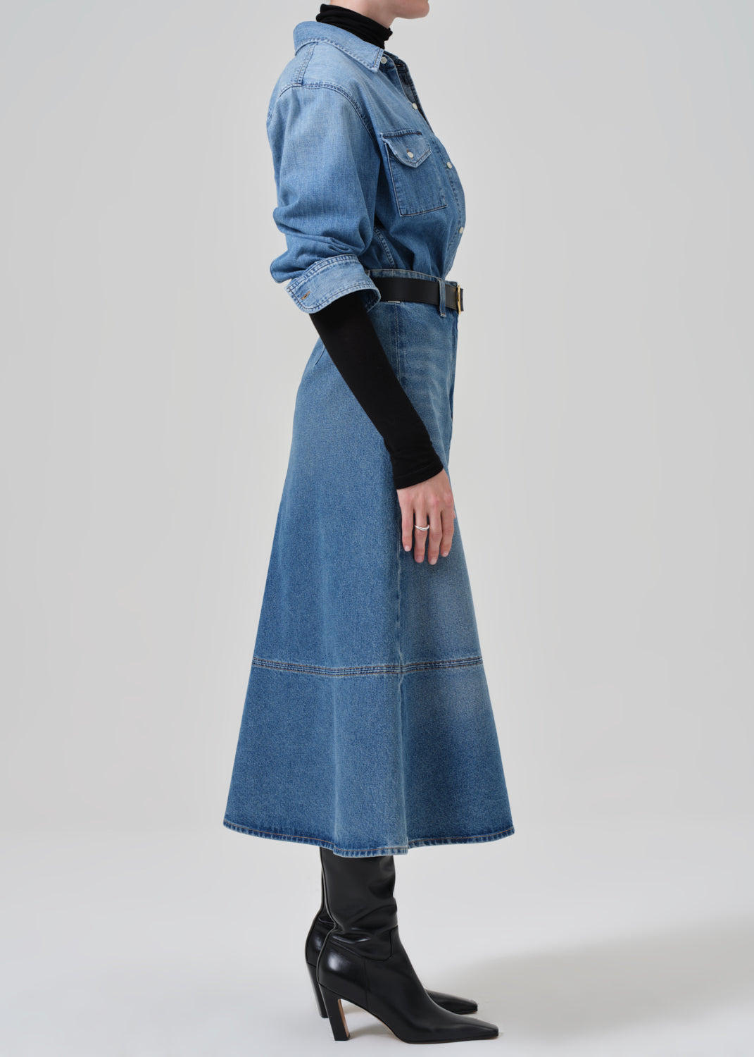 Cassia Skirt in Normandie side