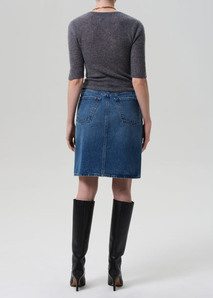 Etta Pencil Skirt in Tirol back