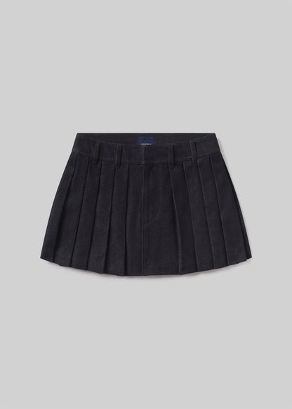 Pleated Mini Skirt in Juno