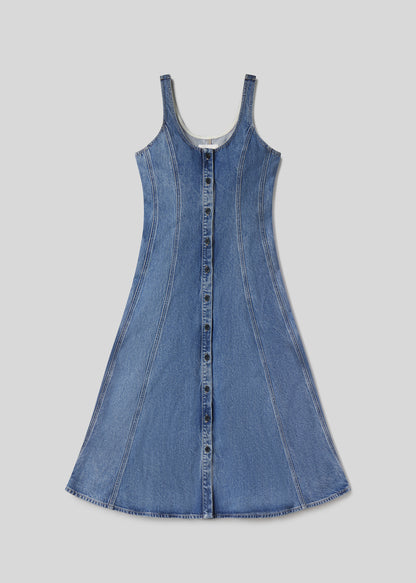 Rosetta Dress in Jete flat