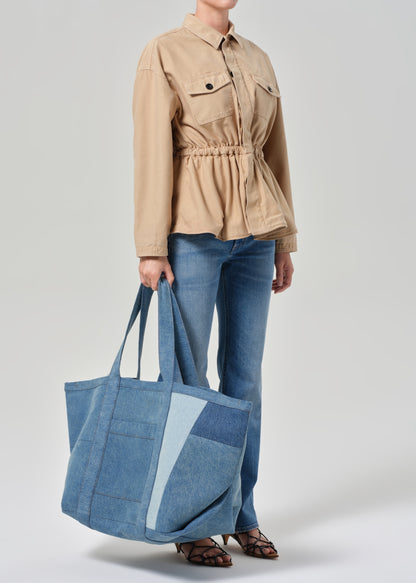 Farmstand Patchwork Tote in Intrigue