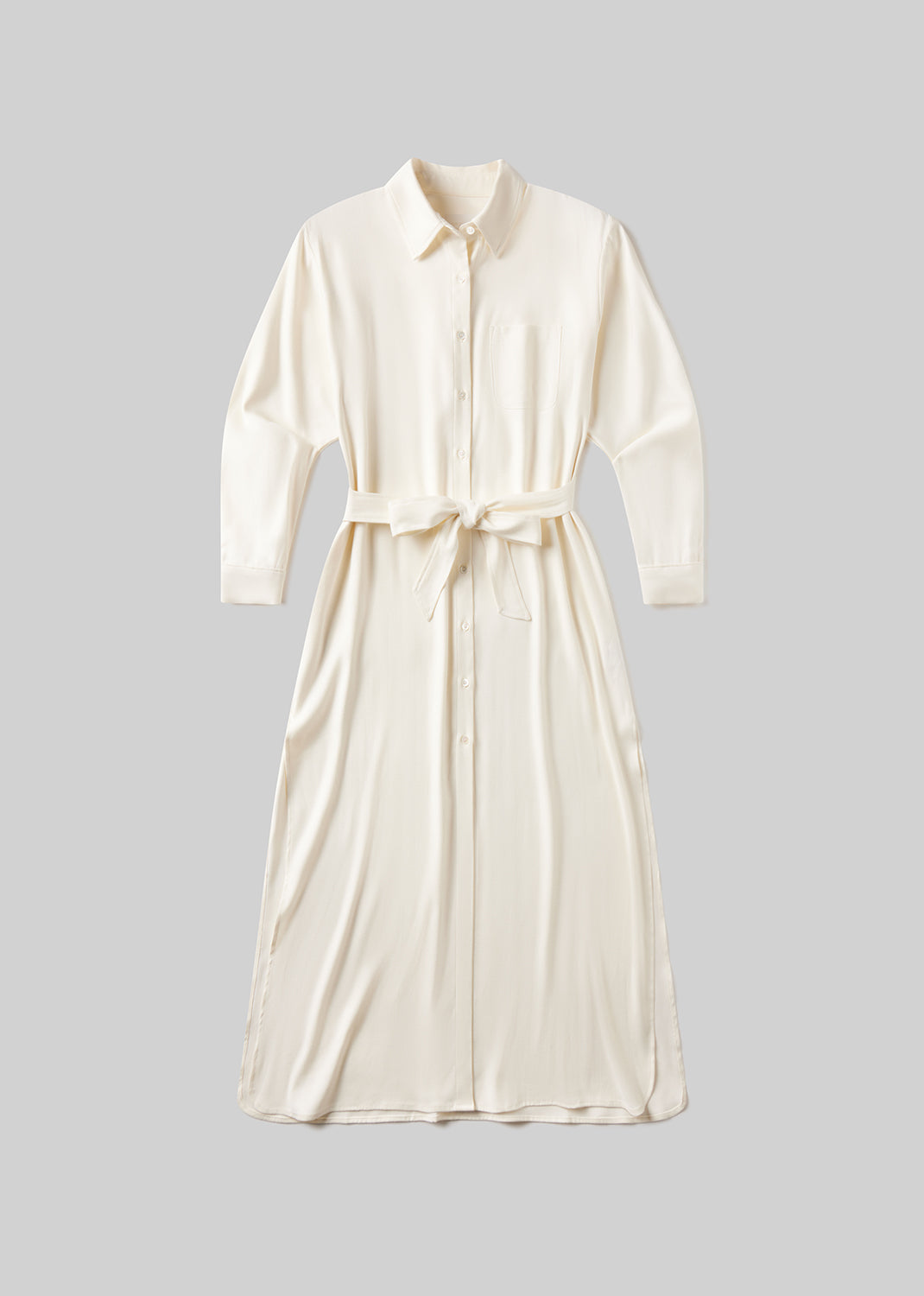 Camillia Shirt Dress in Moonlight flat