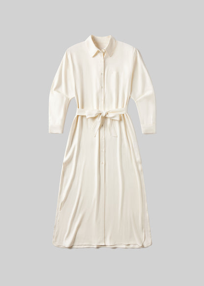 Camillia Shirt Dress in Moonlight flat