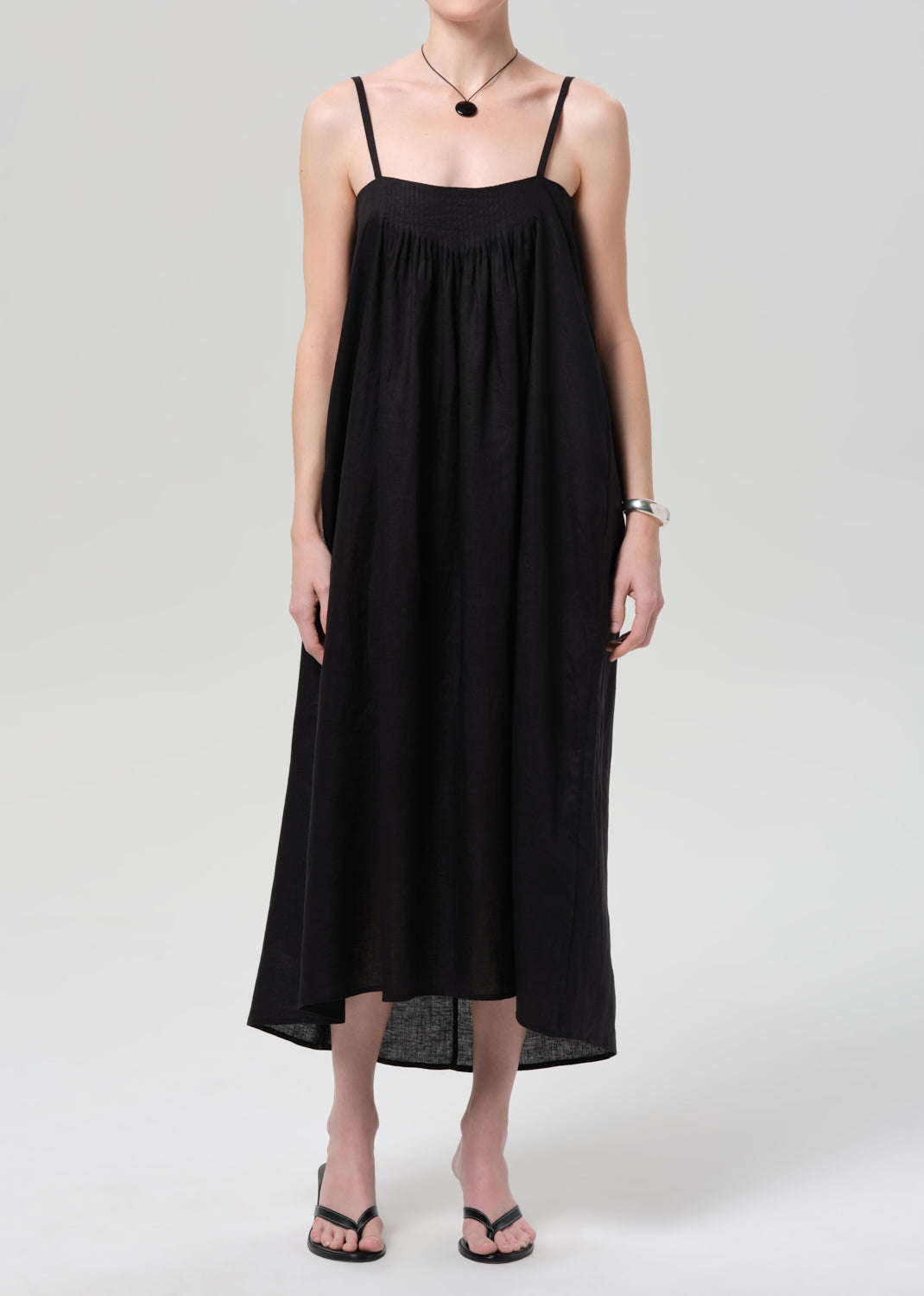 Citizens of Humanity Reva Pintuck Linen Dress, 100% natural fabric dresses