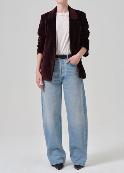 Matteau Blazer in Bordeaux full front