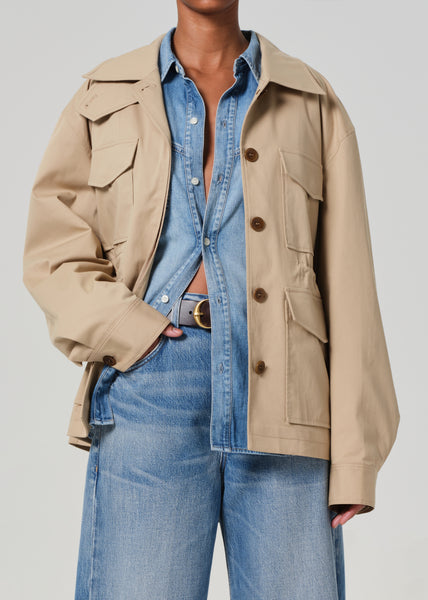 Paretti Military Jacket in Catalina – Citizens of Humanity