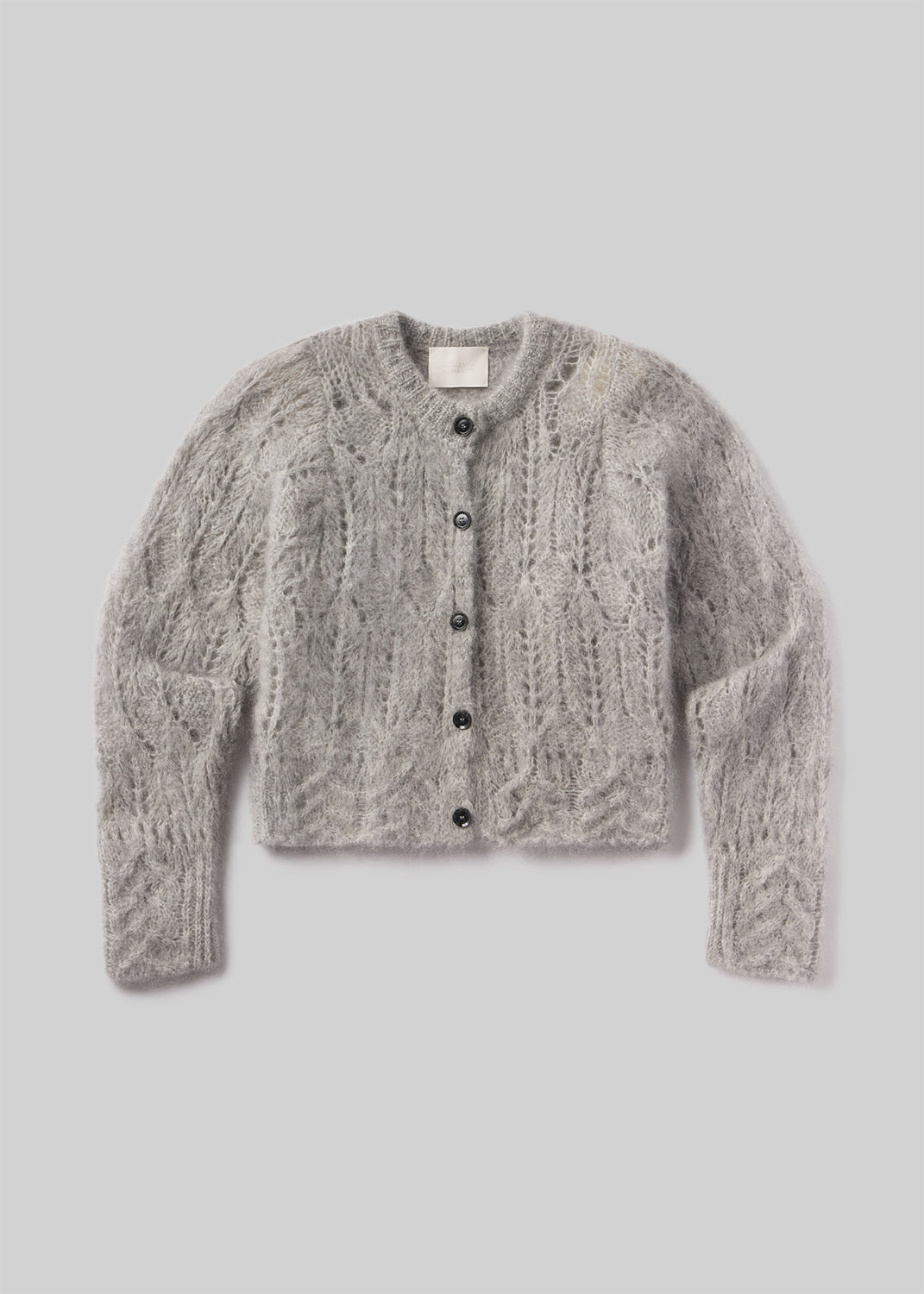 NCAA Michigan Wolverines Women's Cozy Fleece Cardigan - Heather Grey, Large (Officially Licensed)
