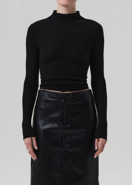 Nara Turtleneck in Black
