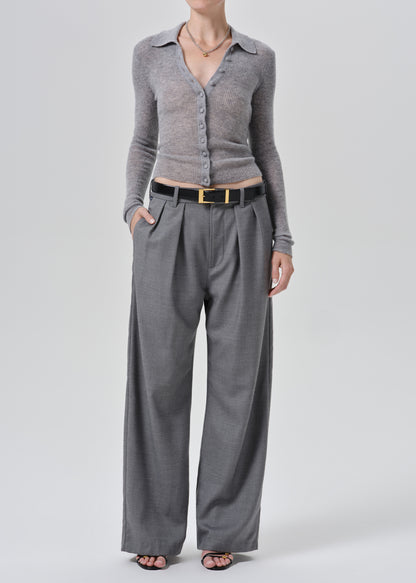 Paloma Cardigan Sweater in Heather Grey