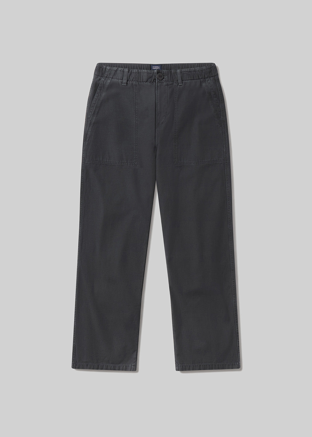 Hayden Relaxed Utility Pant in Charred Cedar flat