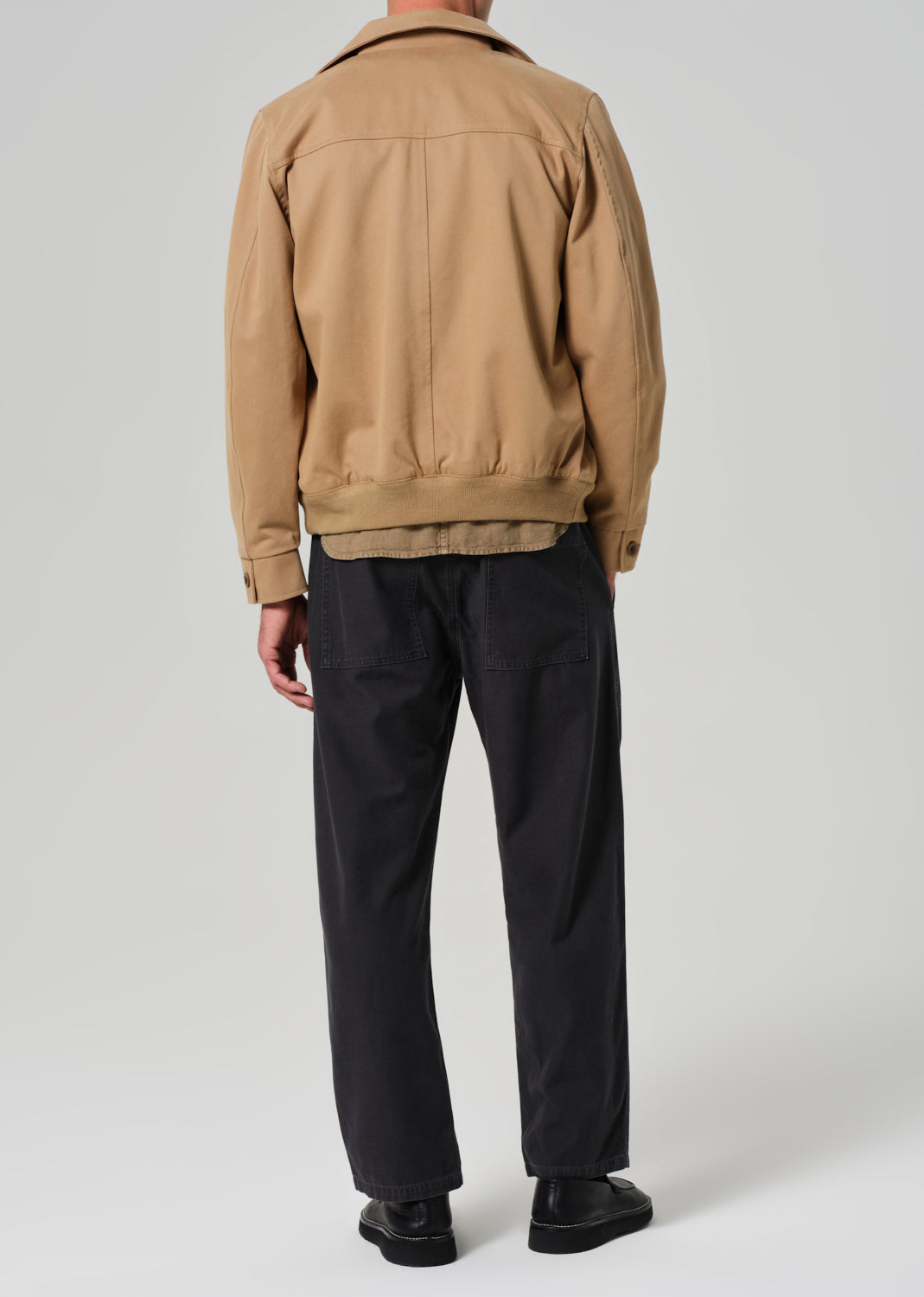 Hayden Relaxed Utility Pant in Charred Cedar back