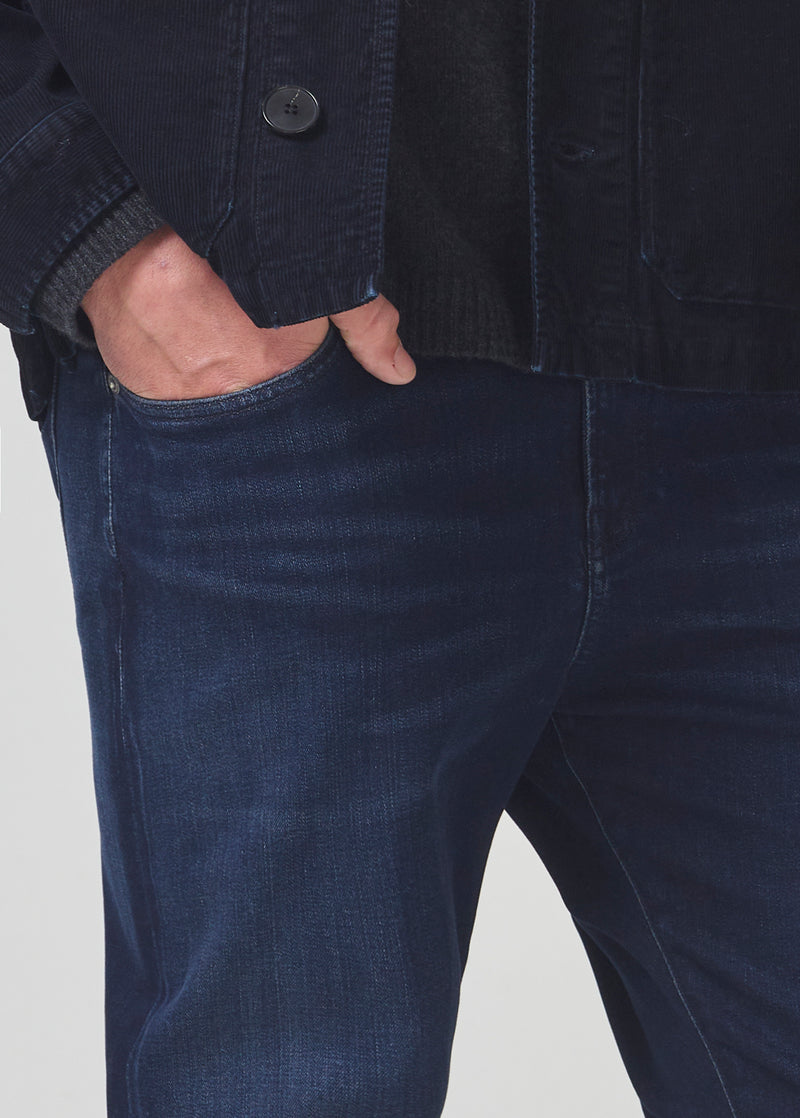 Matteo Tapered Skinny in Blue Wing detail