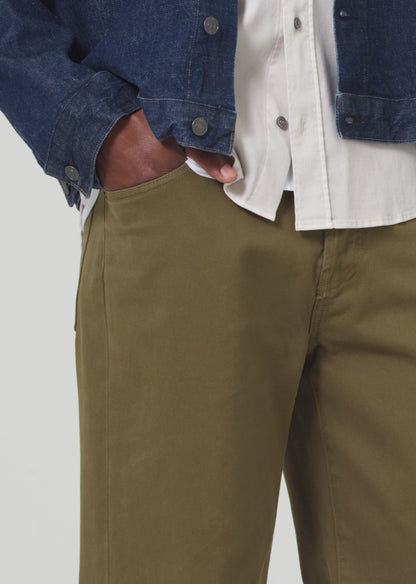 Hayden Baggy Archive in Army Green detail