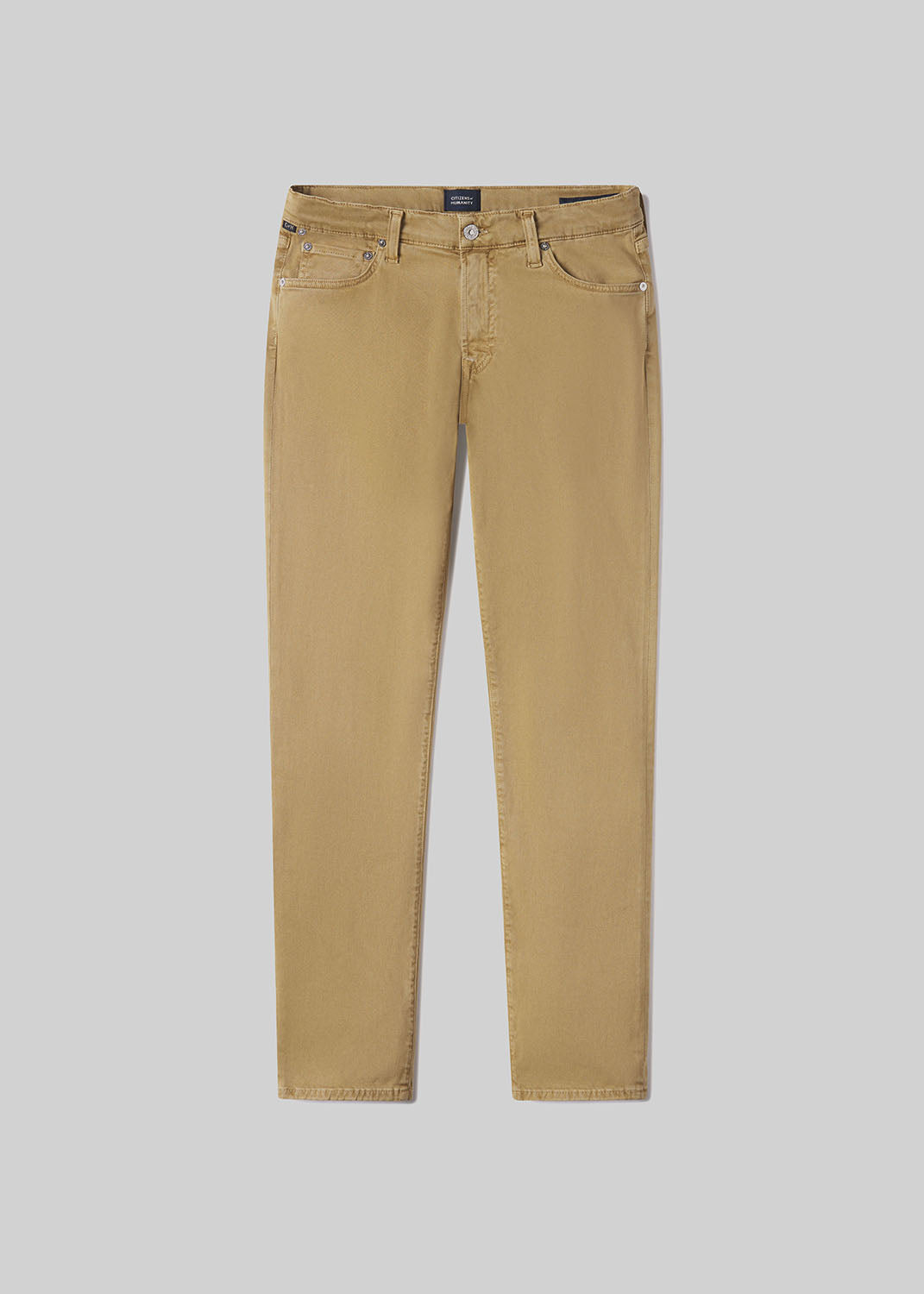 London Tapered Slim Cashmere Touch Sateen in Heirloom