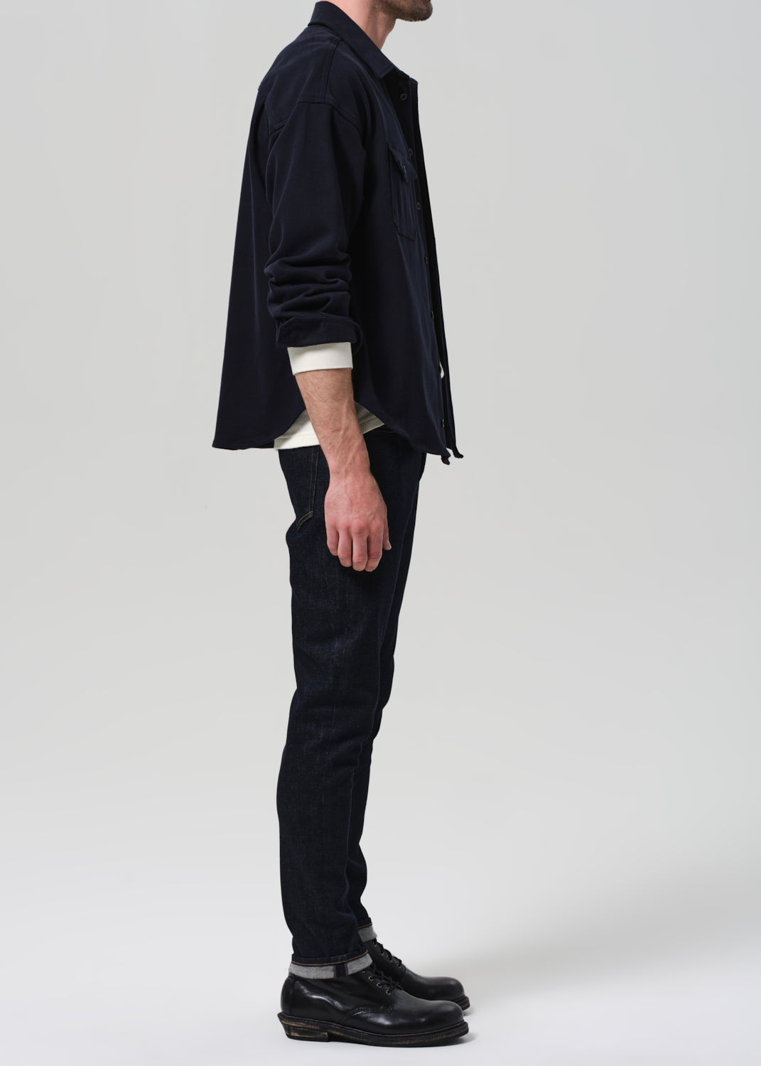 London Tapered Slim Archive in Amaro