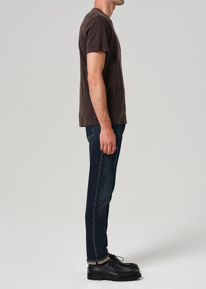 London Tapered Slim Cashmere Denim in Prospect side