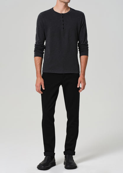 London Tapered Slim Cashmere Denim in Starless front