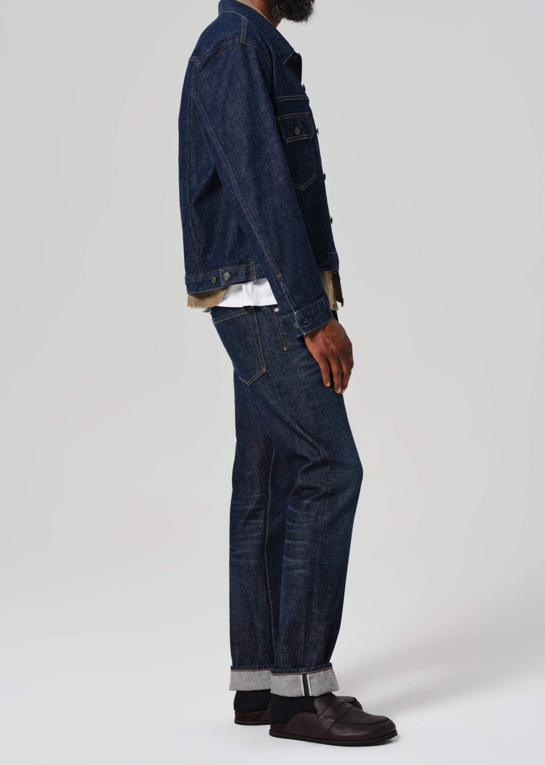 Ando Relaxed Japanese Selvedge in Caldwell side