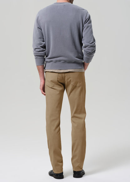 Gage Slim Straight Soft Weft in Heirloom back