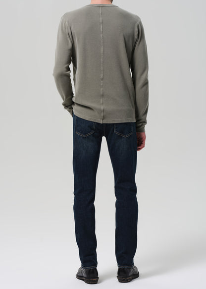 Gage Slim Straight Cashmere Denim in Prospect back