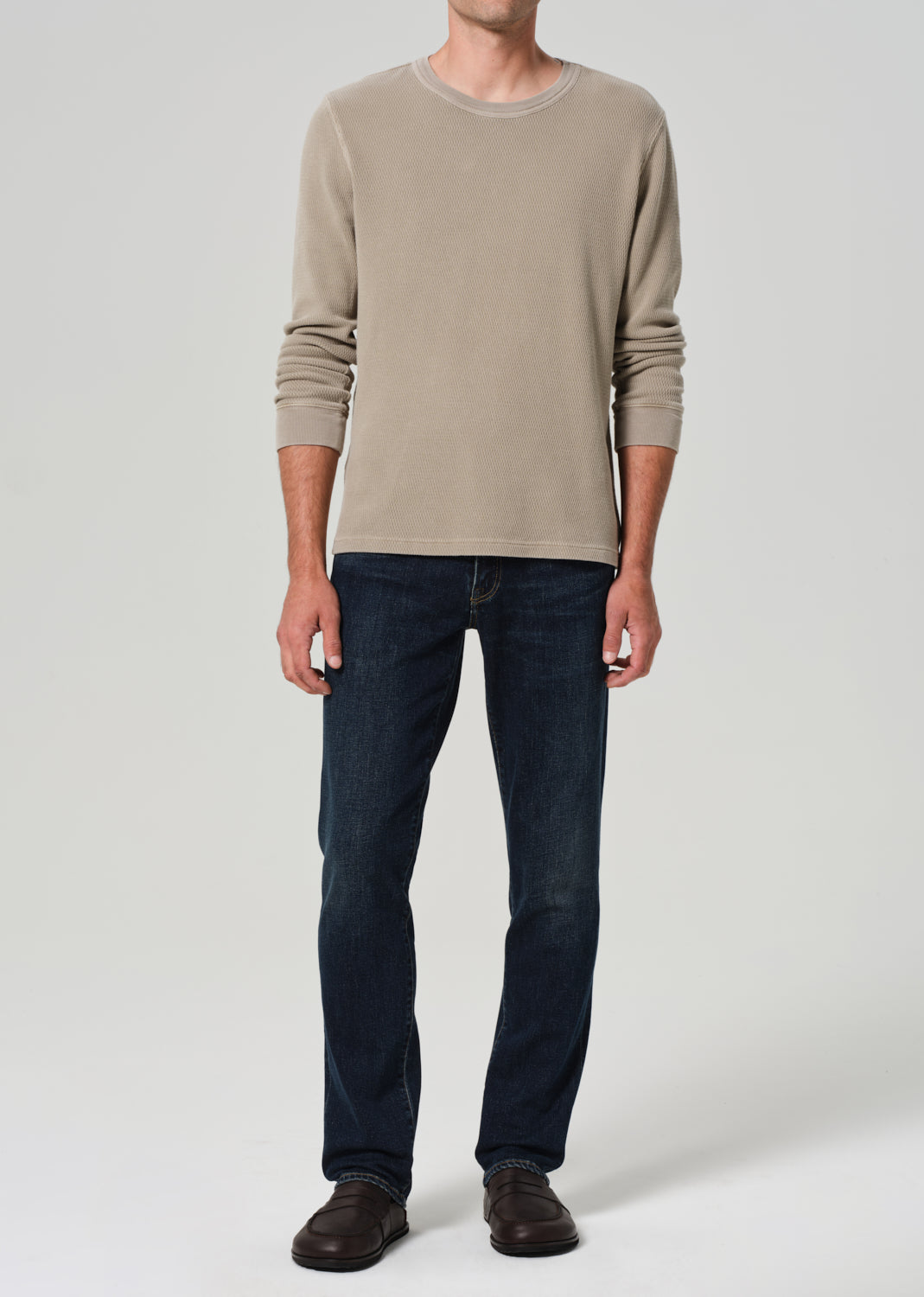 Gage Slim Straight Cashmere Denim in Prospect front