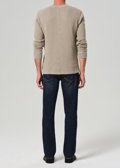 Gage Slim Straight Cashmere Denim in Prospect back