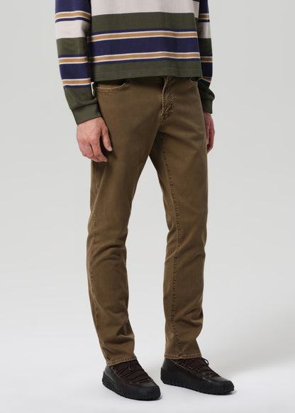 Gage Slim Straight Italian Canvas in Reservoir front