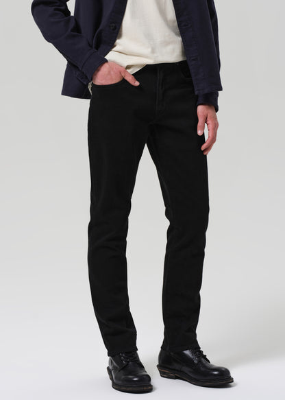 Gage Slim Straight Cashmere Denim in Starless front