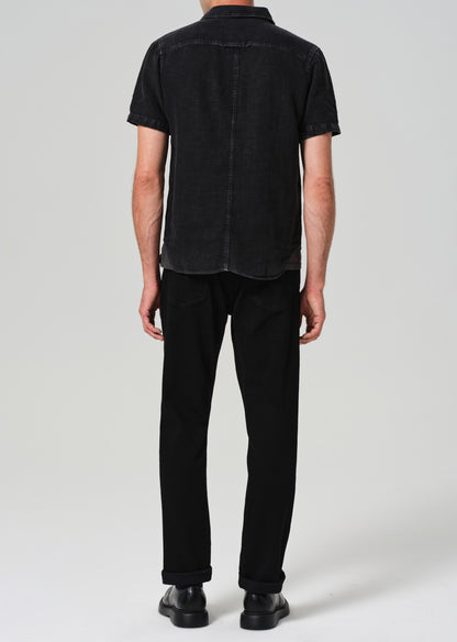 Gage Slim Straight Cashmere Denim in Starless back