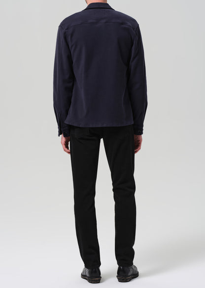 Gage Slim Straight Cashmere Denim in Starless back