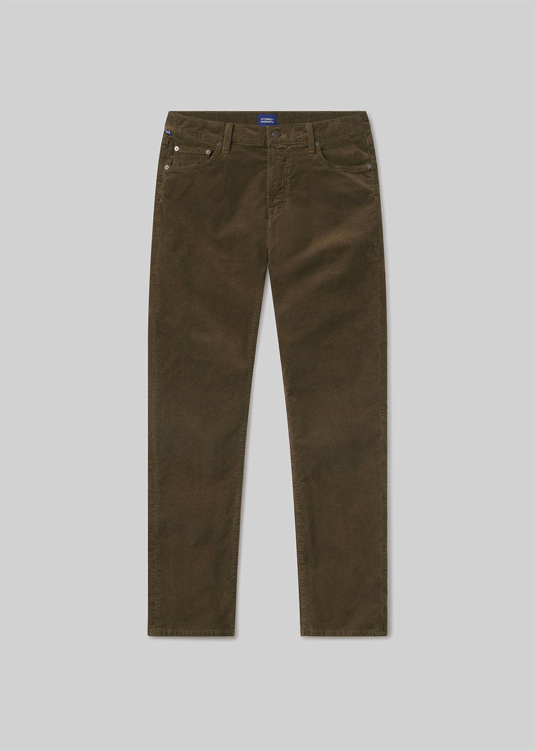 Gage Slim Straight Stretch Corduroy
In Olive