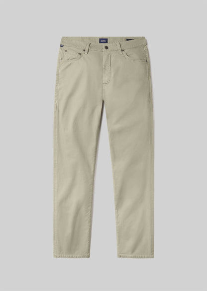Sage green pants, front product view