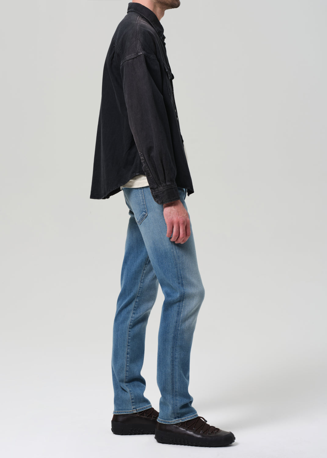 Gage Slim Straight Perform in Davenport side