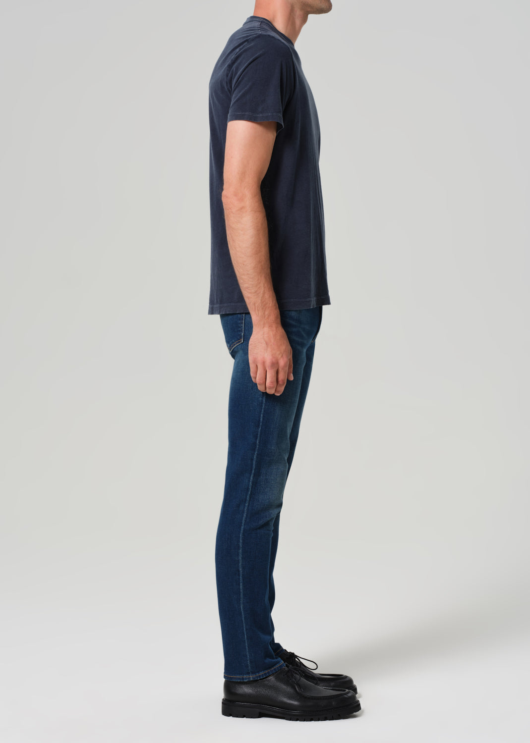 Gage Slim Straight Cashmere Denim in Condor side