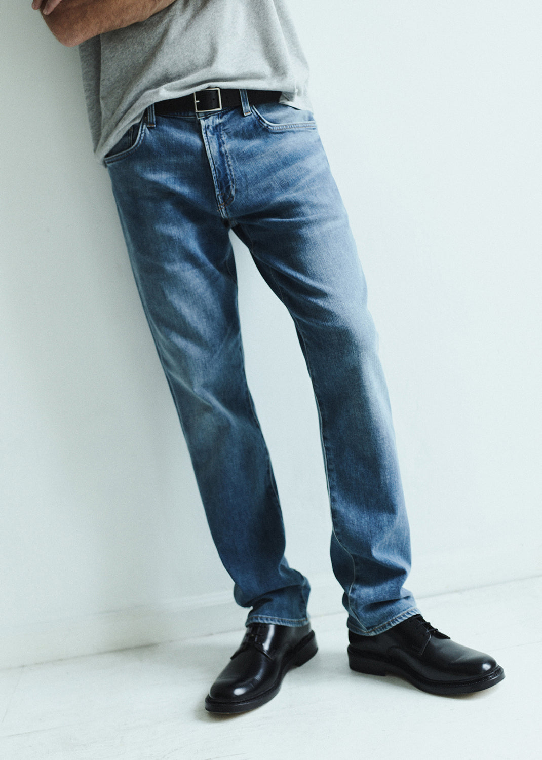 Gage Slim Straight Cashmere Denim
In Anders