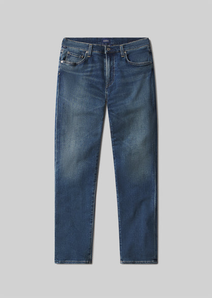 Gage Slim Straight Cashmere Denim in Cyrus