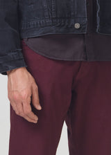 Adler Tapered Classic in Barolo detail