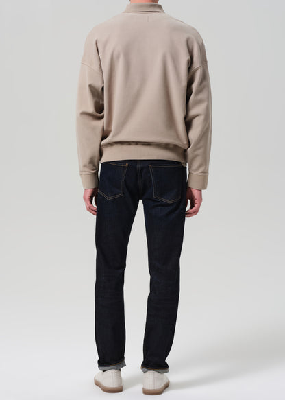 Adler Slim Cashmere Denim in Falcon back