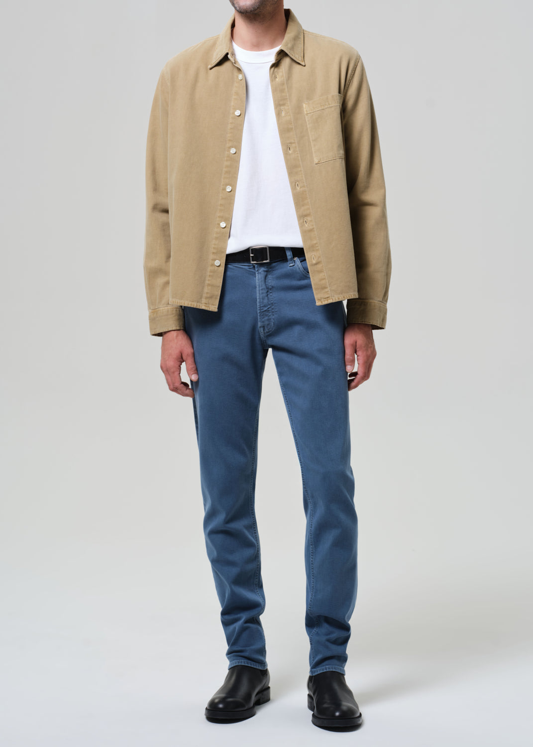 Adler Slim Perform in Stone Blue