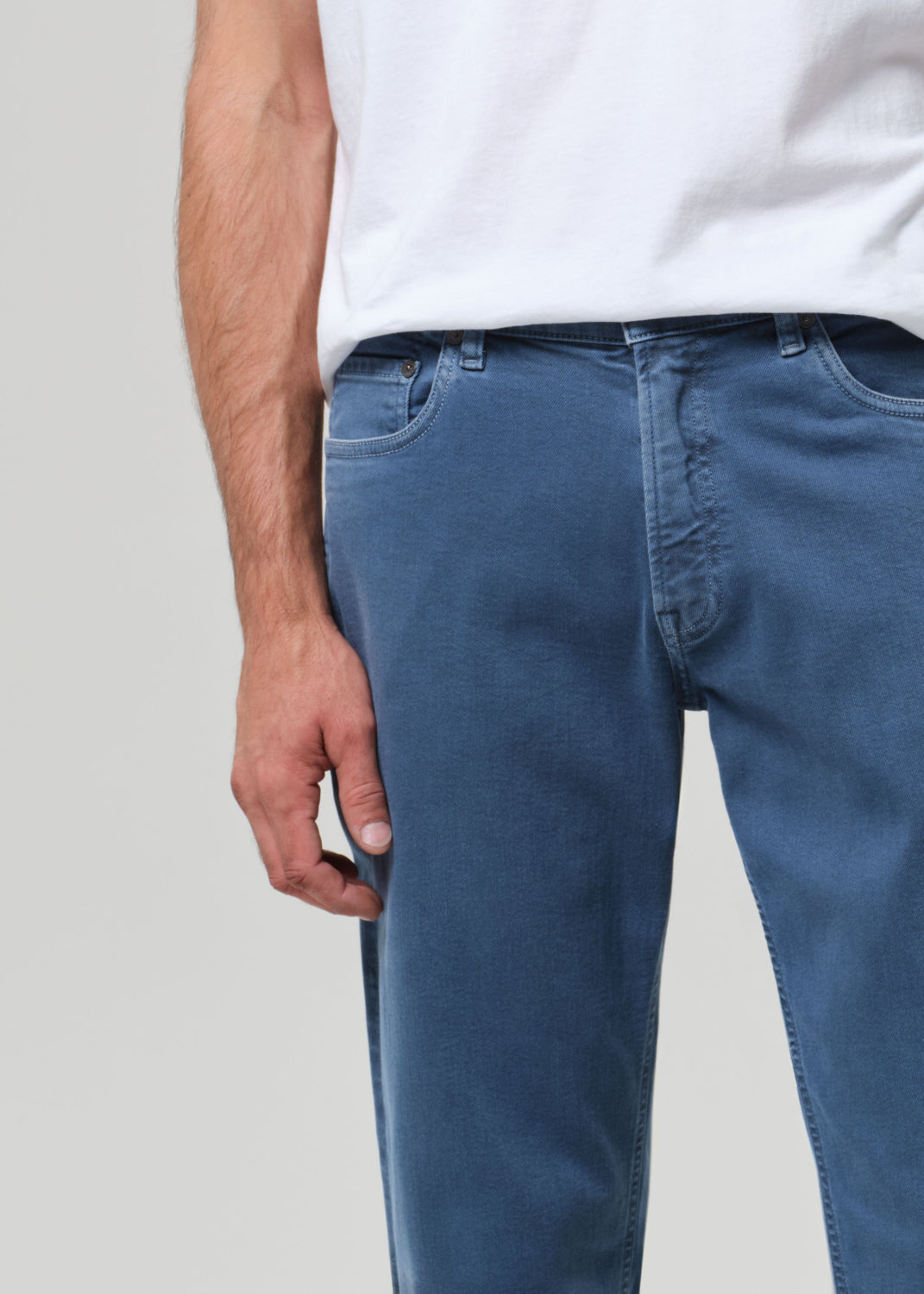 Adler Slim Perform in Stone Blue